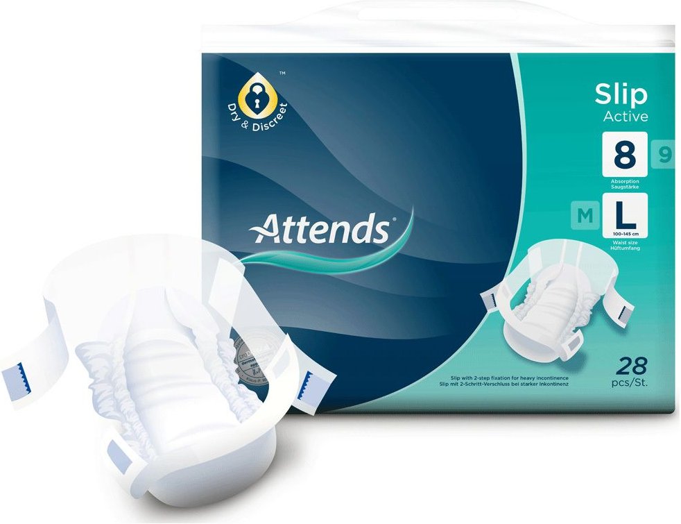 Attends Slip Active 8 L 28 St Einweghosen