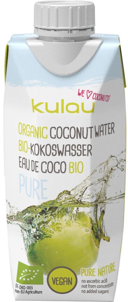 Kulau Bio Kokoswasser Pure 330 ml Flüssigkeit
