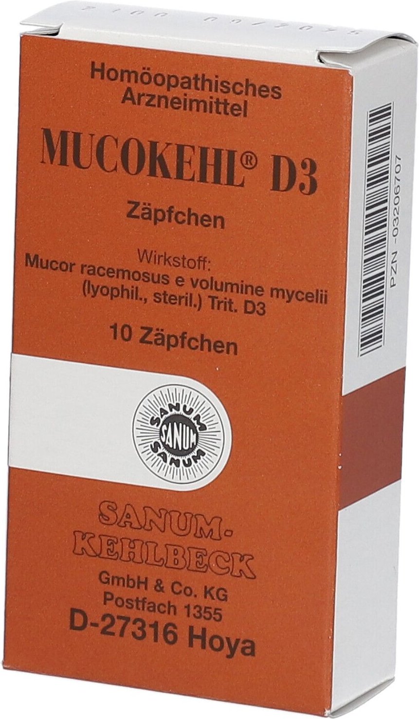 Mucokehl Suppositorien D 3