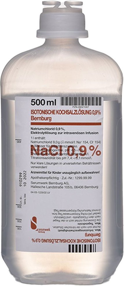 Isotonische Kochsalzlösung 0,9% PE-Infusionslösung
