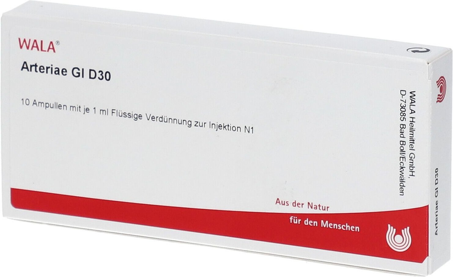 Arteriae GL D 30 Ampullen 10x1 ml