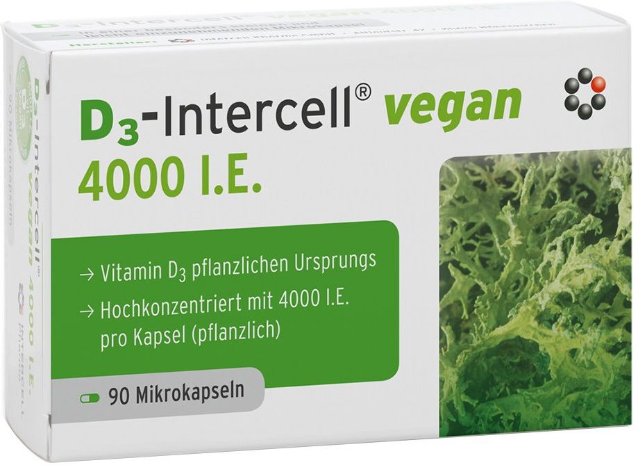 D3-Intercell Vegan 4.000 I.E. Kapseln