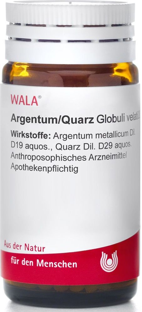 Argentum/Quarz Globuli 20 g