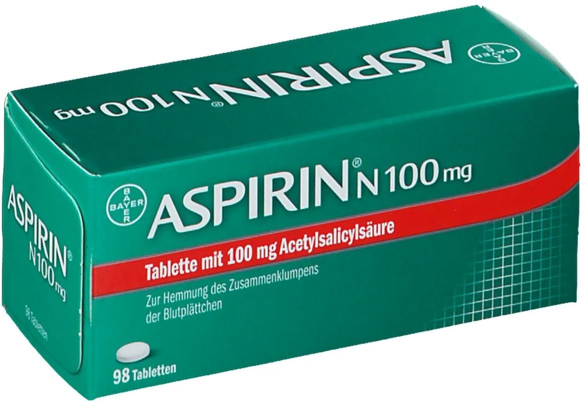 Aspirin N 100 mg Tabletten 98 St
