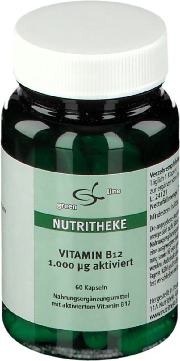 Vitamin B12 1.000 µg aktiviert Kapseln