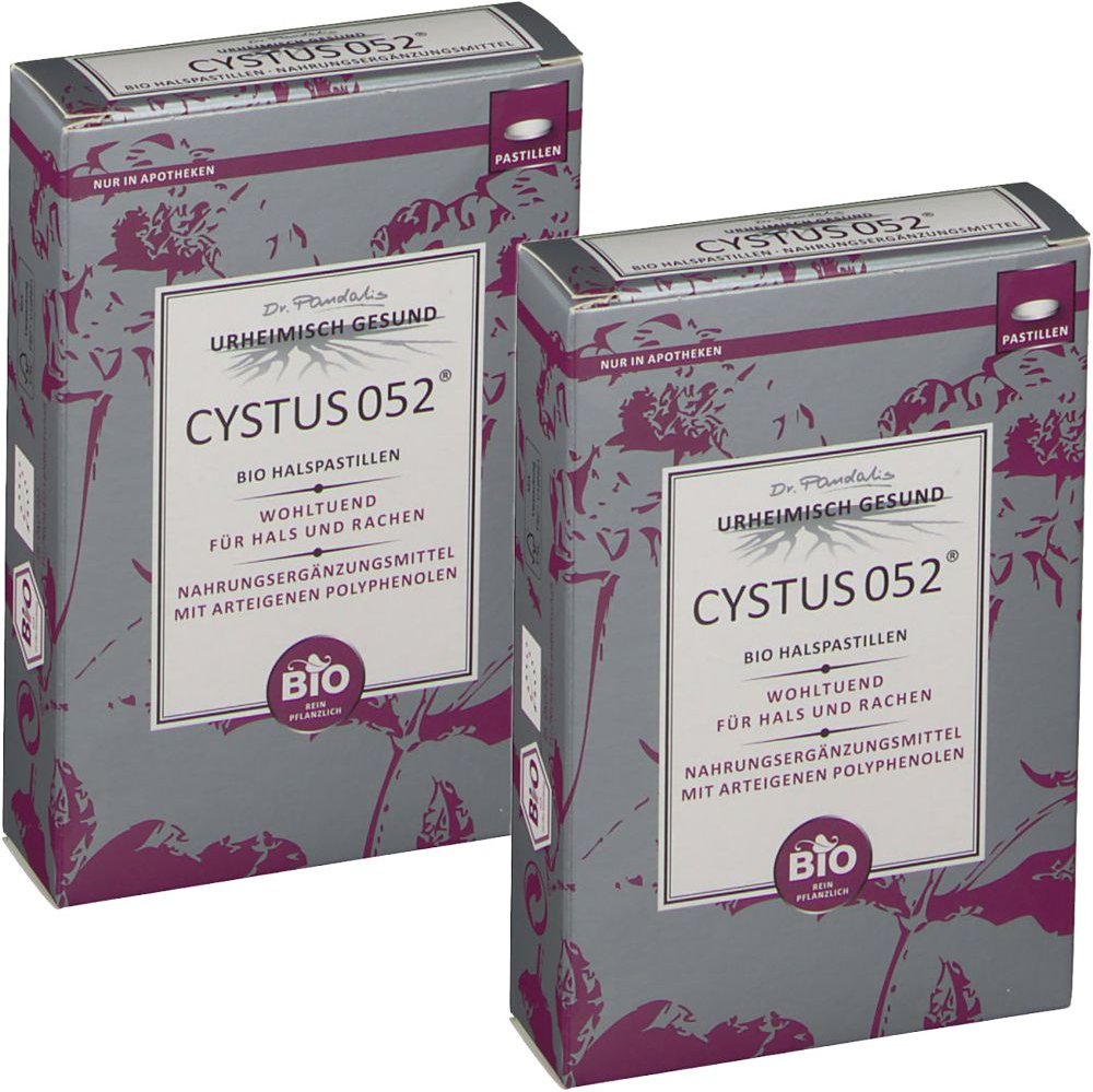 Dr. Pandalis Cystus 052 Bio x2 2x132 St Pastillen