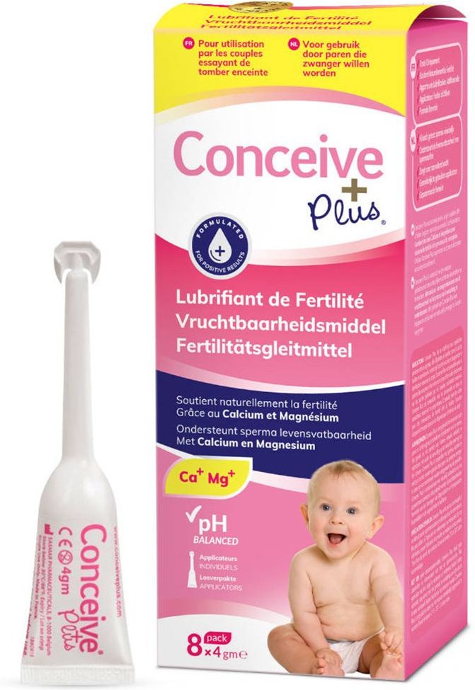 Conceive Plus Fertility Lubricant Pre-Filled Applicator 880845 8 St Klistiere
