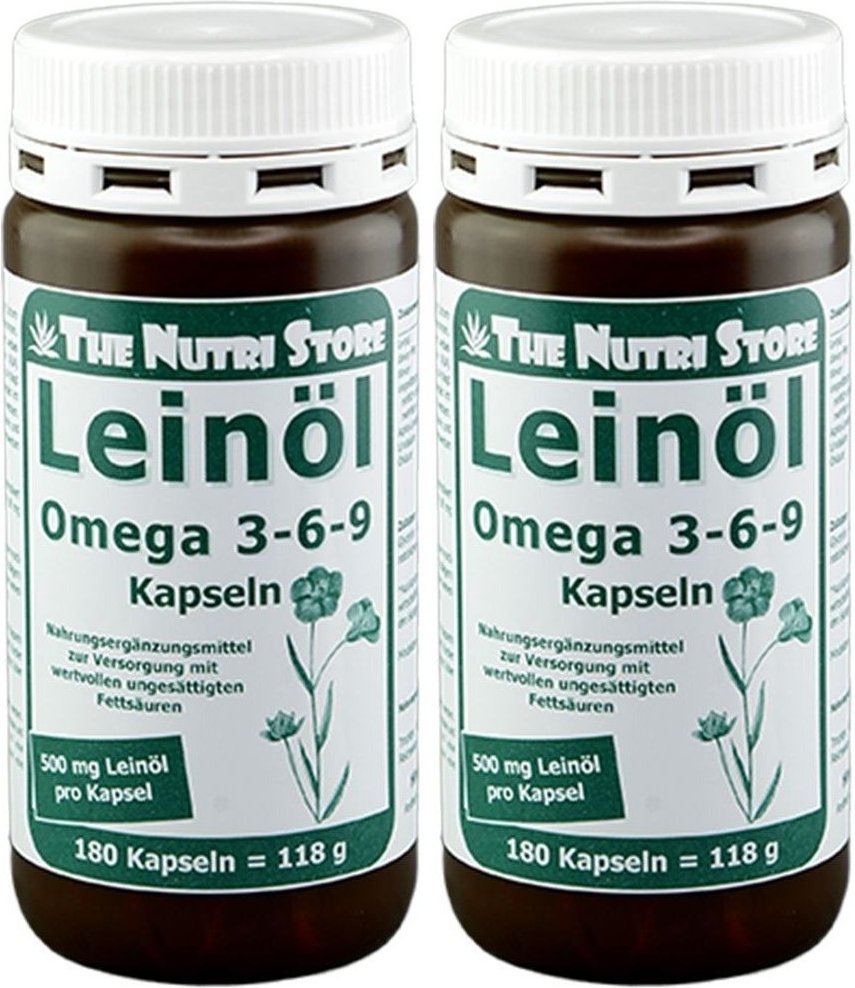 Omega 3 6 9 500Mg BIO x2 2x180 St Kapseln