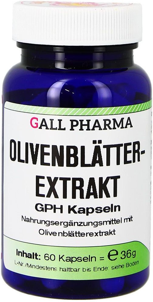 Olivenblätter Extrakt GPH Kapseln 60 St