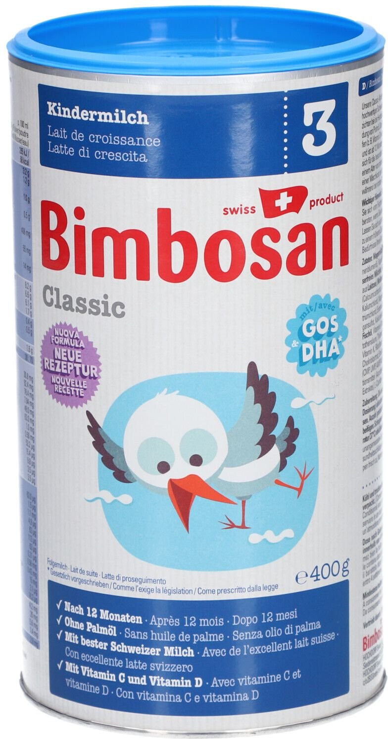 Bimbosan Classic 3 Kinder Ds 400 g Puder
