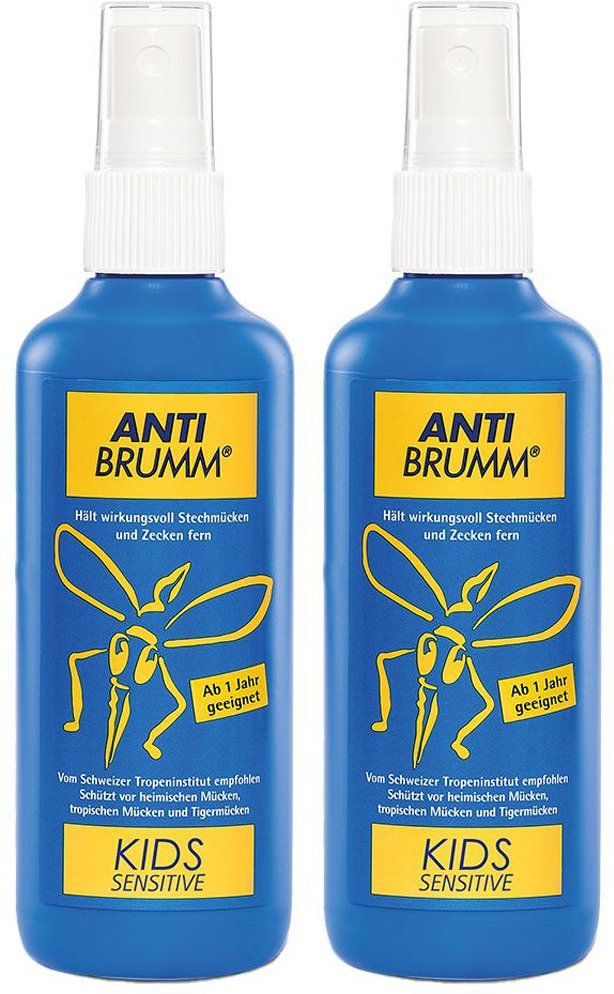 2x Anti-Brumm Kids sensitive Pumpspray 2x150 ml Spray