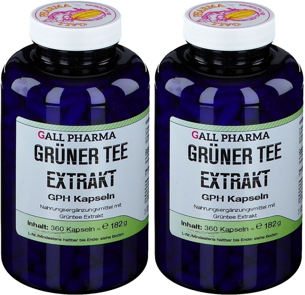 Grüner TEE Extrakt GPH Kapseln x2 2x360 St