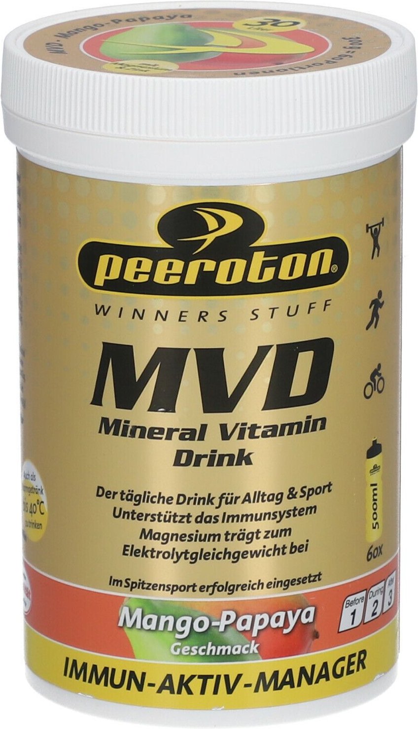Peeroton Min.dri Mango/Papay 300 g Pulver