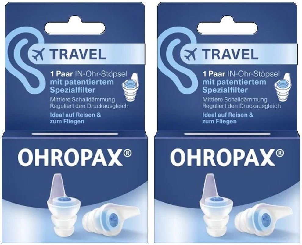 Ohropax Travel Filterstöpsel In-Ohr