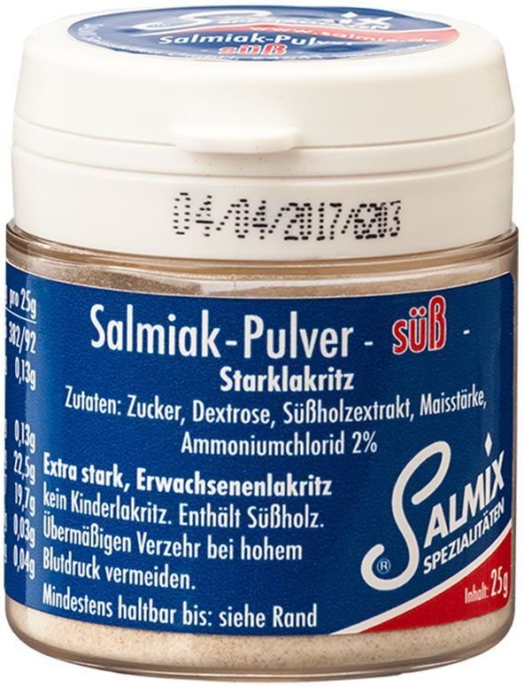 Salmix Salmiakpulver süß 25 g Pulver