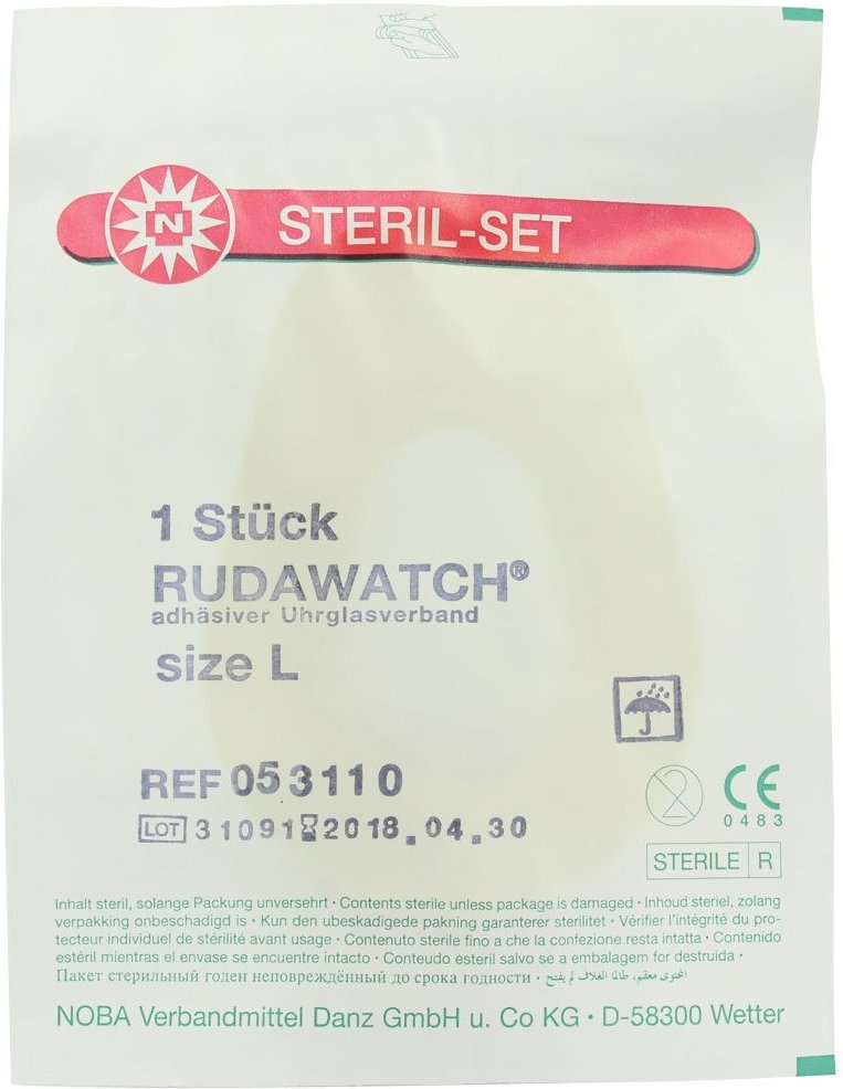 Augen Uhrglasverband Größe L