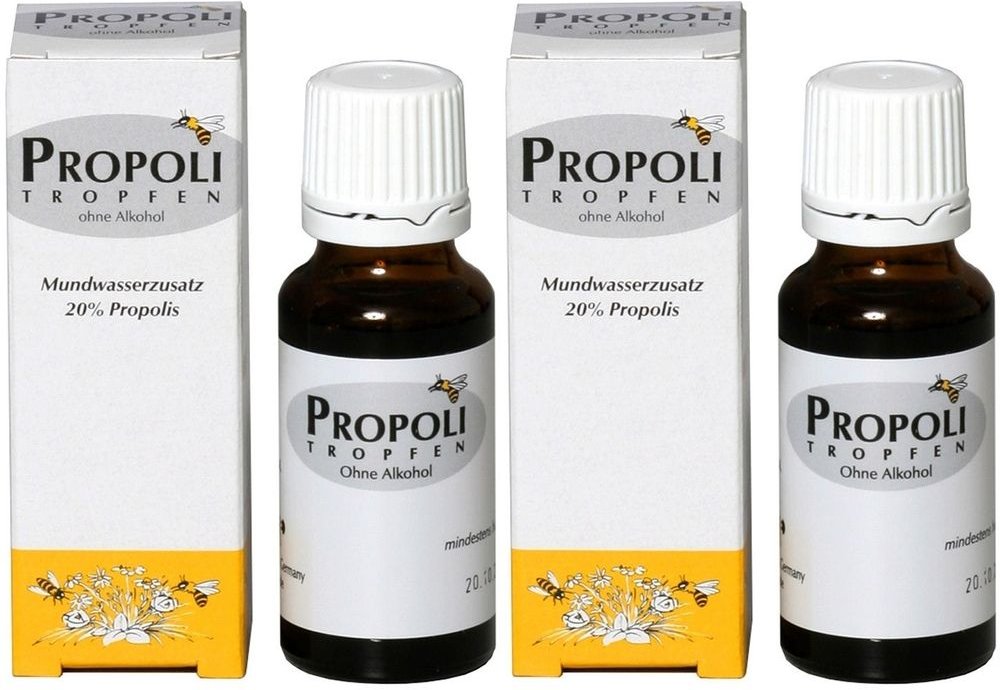 Propoli Tropfen O Alkohol x2 2x20 ml