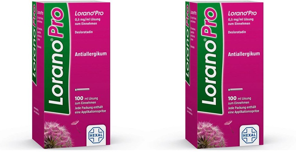 Loranopro 0.5Mg/Ml Loesung Doppelpack 2x100 ml Lösung zum Einnehmen