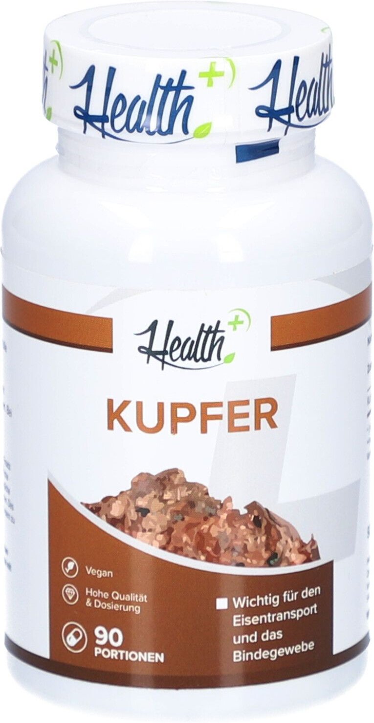 Health+ Copper (90 Caps) Unflavored 90 St Kapseln