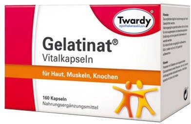Gelatinat Vitalkapseln 160 St Kapseln