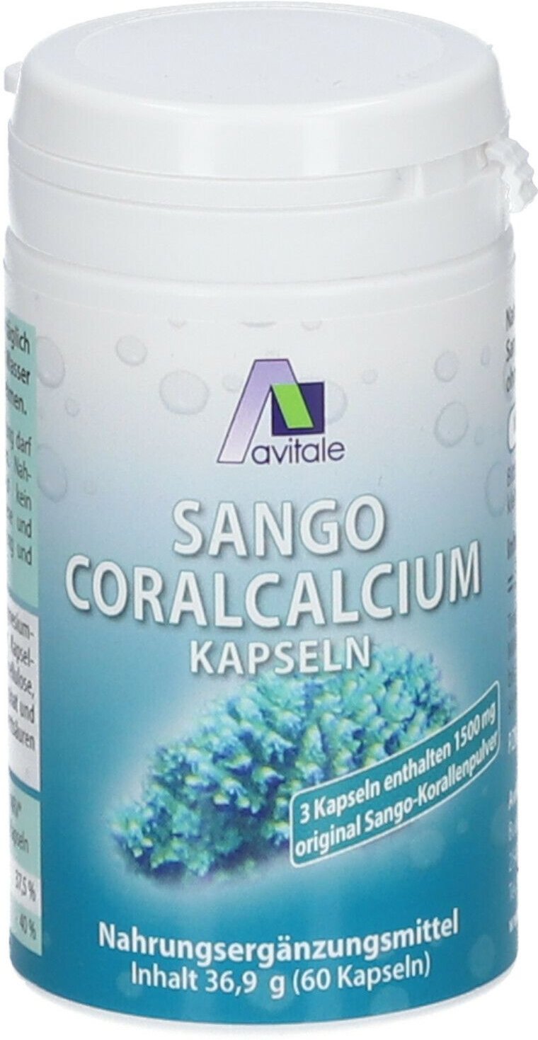 Sango Coral Calciumkapseln 60 St Kapseln