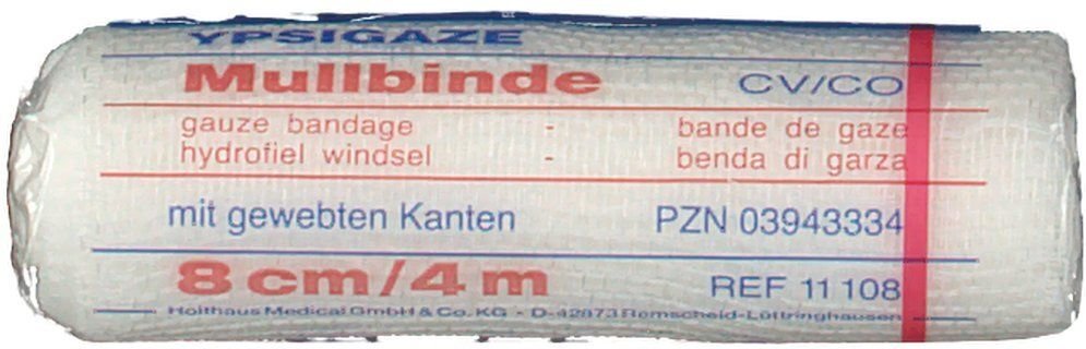 Mullbinden DIN 8 cmx4 m 1 St Binden