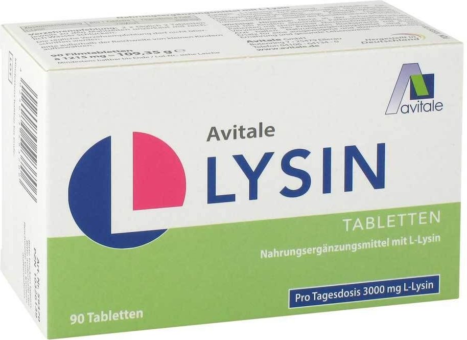 L-Lysin 750 mg Tabletten 90 St