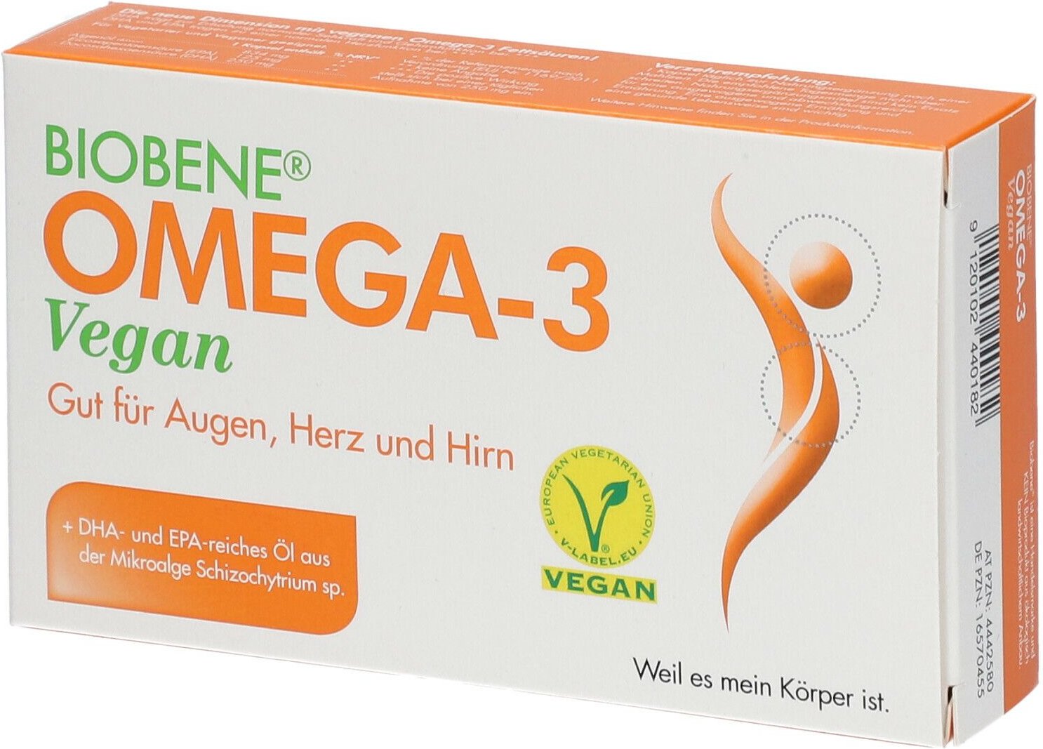Biobene Omega-3 Vegan 30 St Kapseln