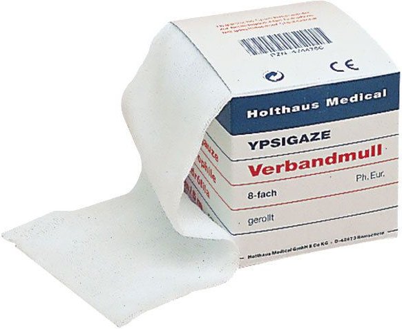 Verbandmull Ypsigaze 10 cmx10 m gerollt 8fach 1 St Verband