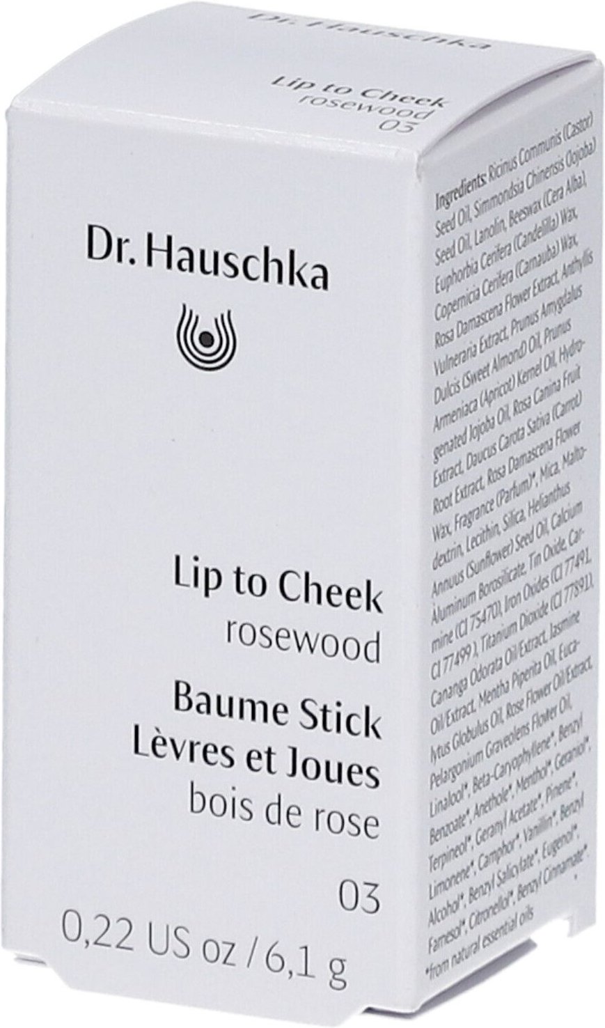 Dr. Hauschka Lip to Cheek 03 Rosewood 6,1g 6,1 g Lippenschutz