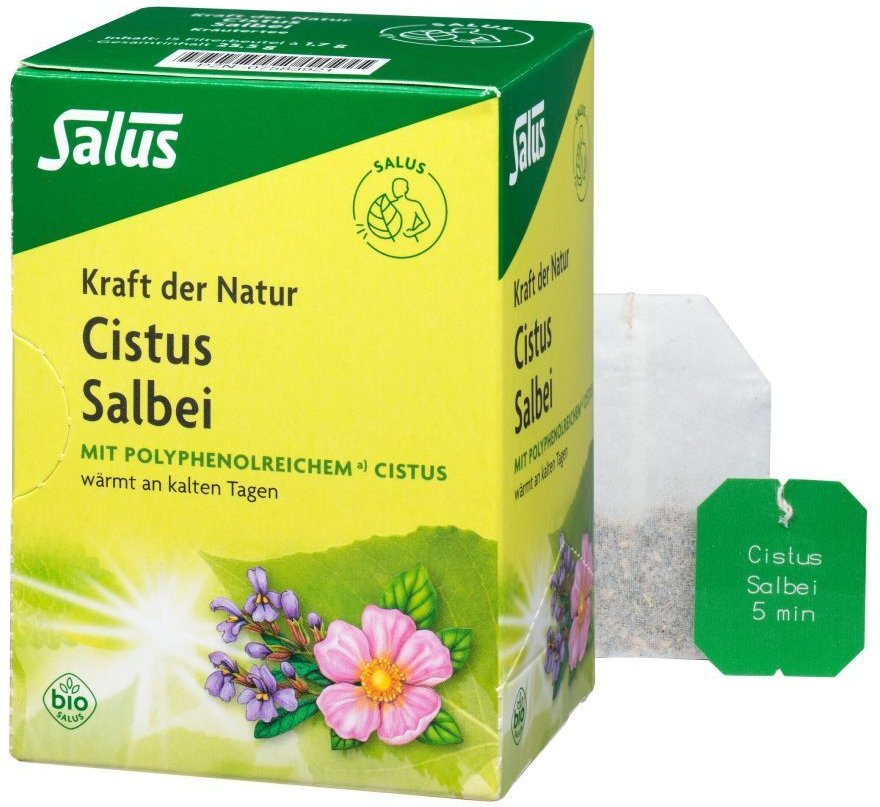 Cistus Salbei Kraeutertee Bio 15 St Filterbeutel
