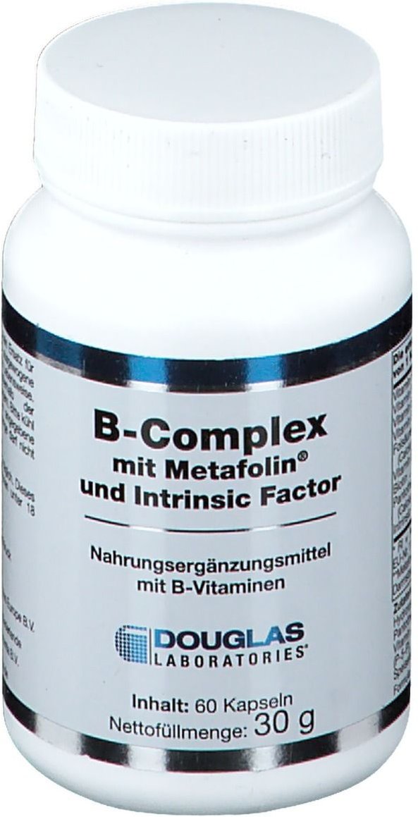 B-Complex mit Metafolin und Intrinsic Factor Kaps. 60 St Kapseln