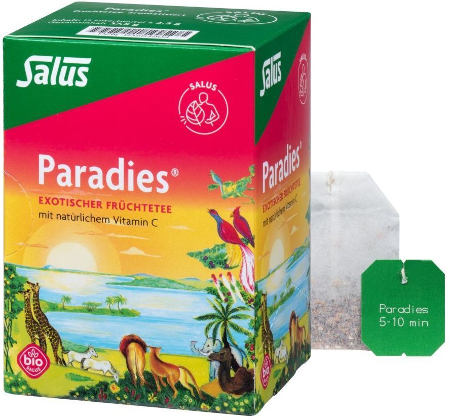 Thumbnail - Paradies VIT C Fruec Salus Bio 15 St Filterbeutel