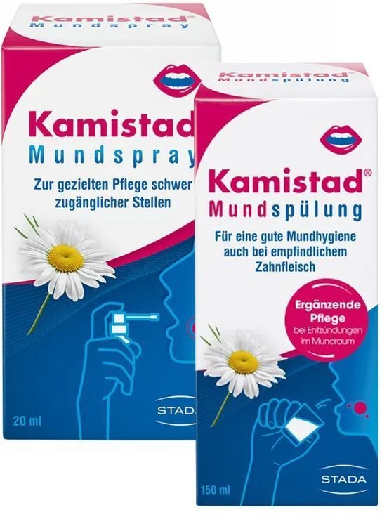 Kamistad Mundspülung + Mundspray 1 St