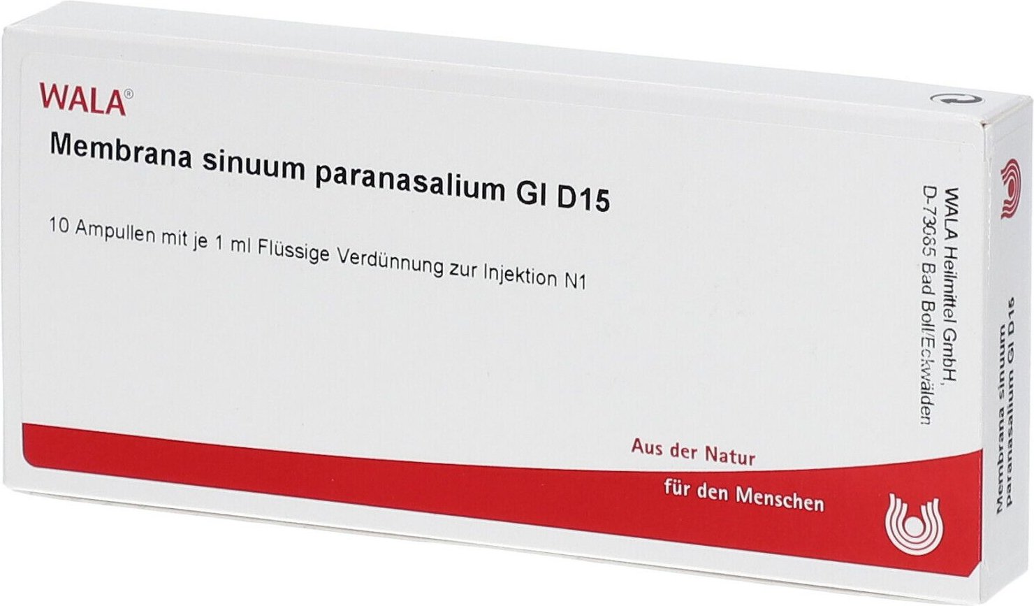 Membrana sinuum paransalium GL D 15 Ampullen 10x1 ml