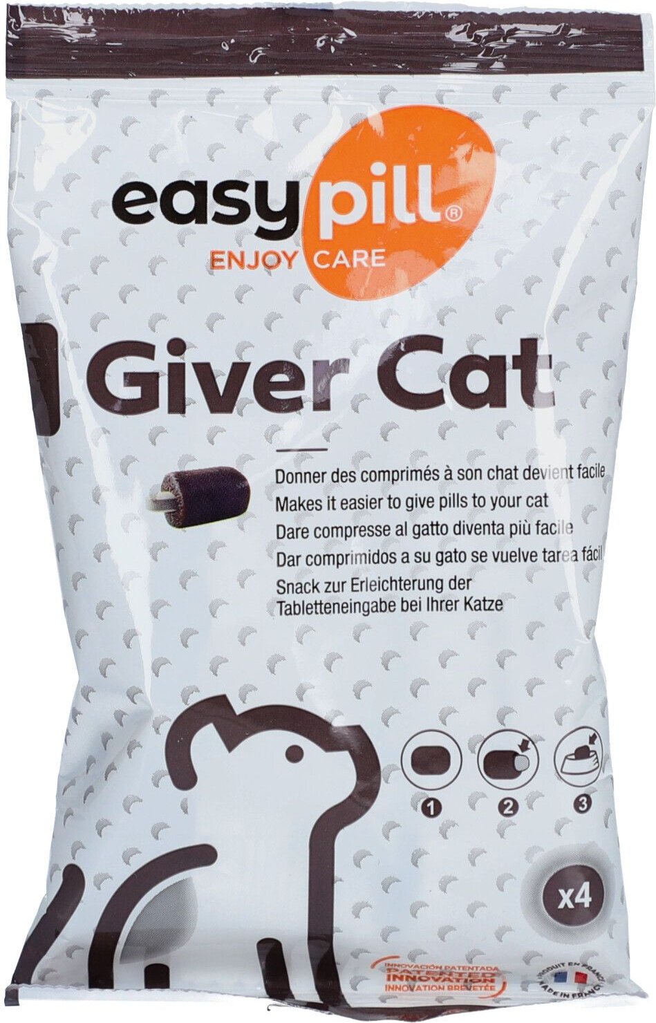 Alvetra EasyPill Giver Cat Erg.Futterm.Btl.f.Katze 4x10 g Presslinge