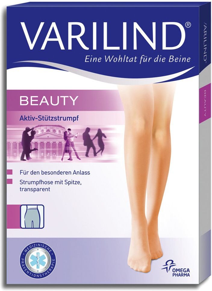 Varilind Classic Kniestrumpf S muschel