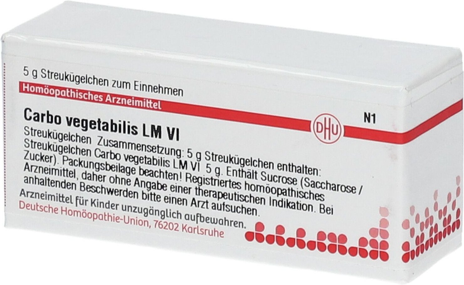 Carbo Vegetabilis LM VI Globuli 5 g