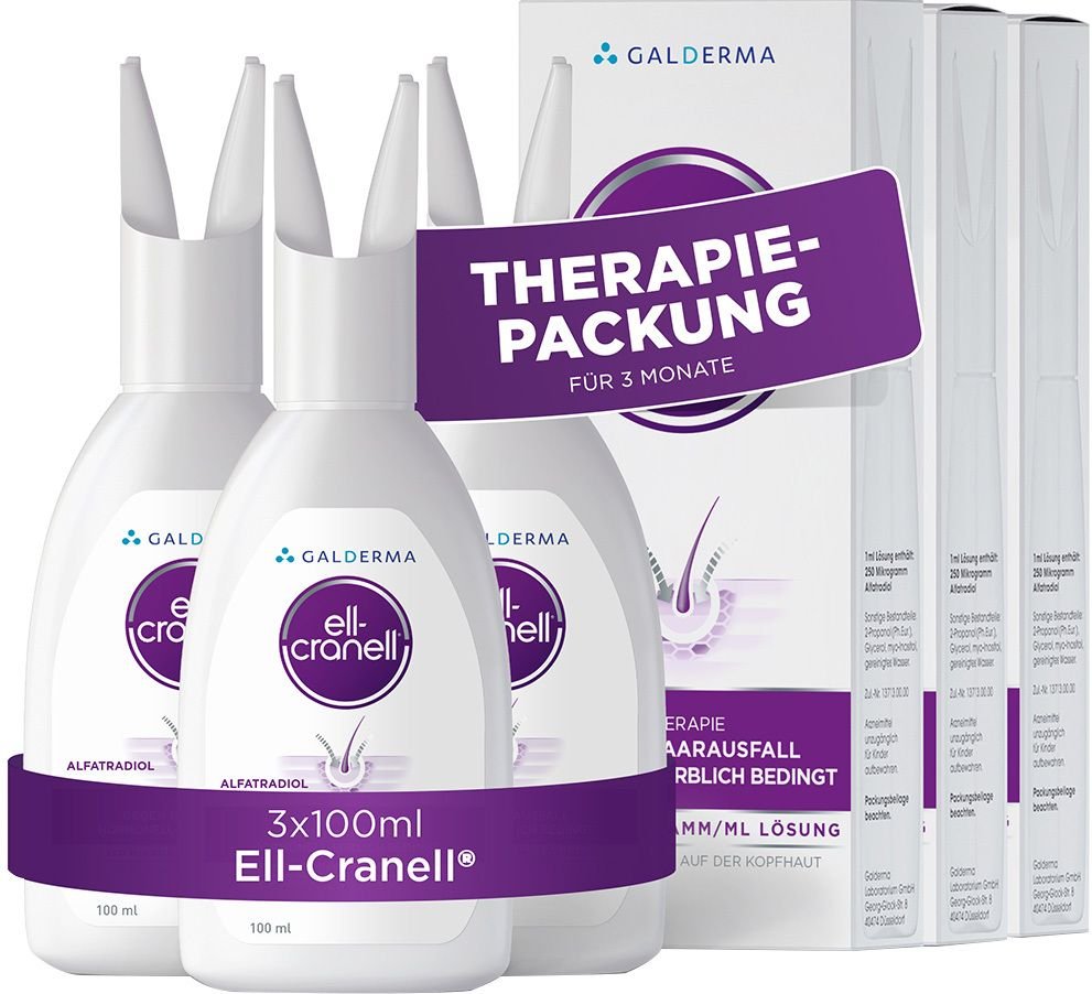 Ell-Cranell 250 Mikrogramm/ml Lsg.z.Anw.a.d.Kopfh. 3x100 ml Lösung
