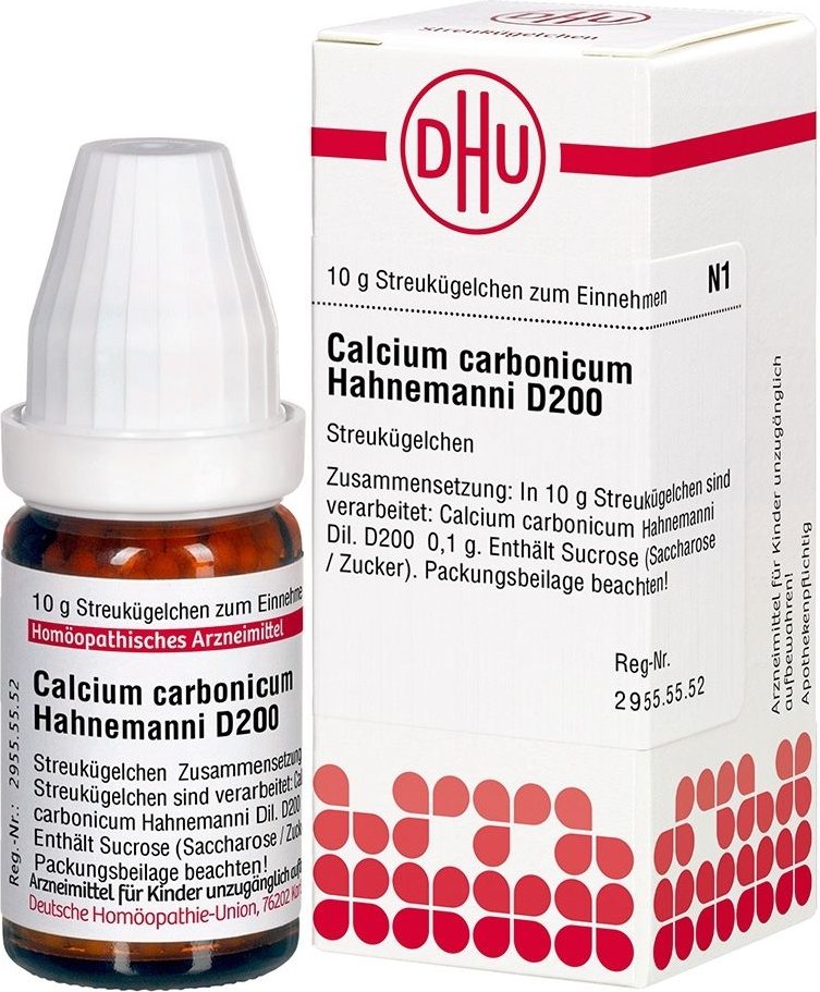 Calcium Carbonicum Hahnemanni D 200 Globuli 10 g