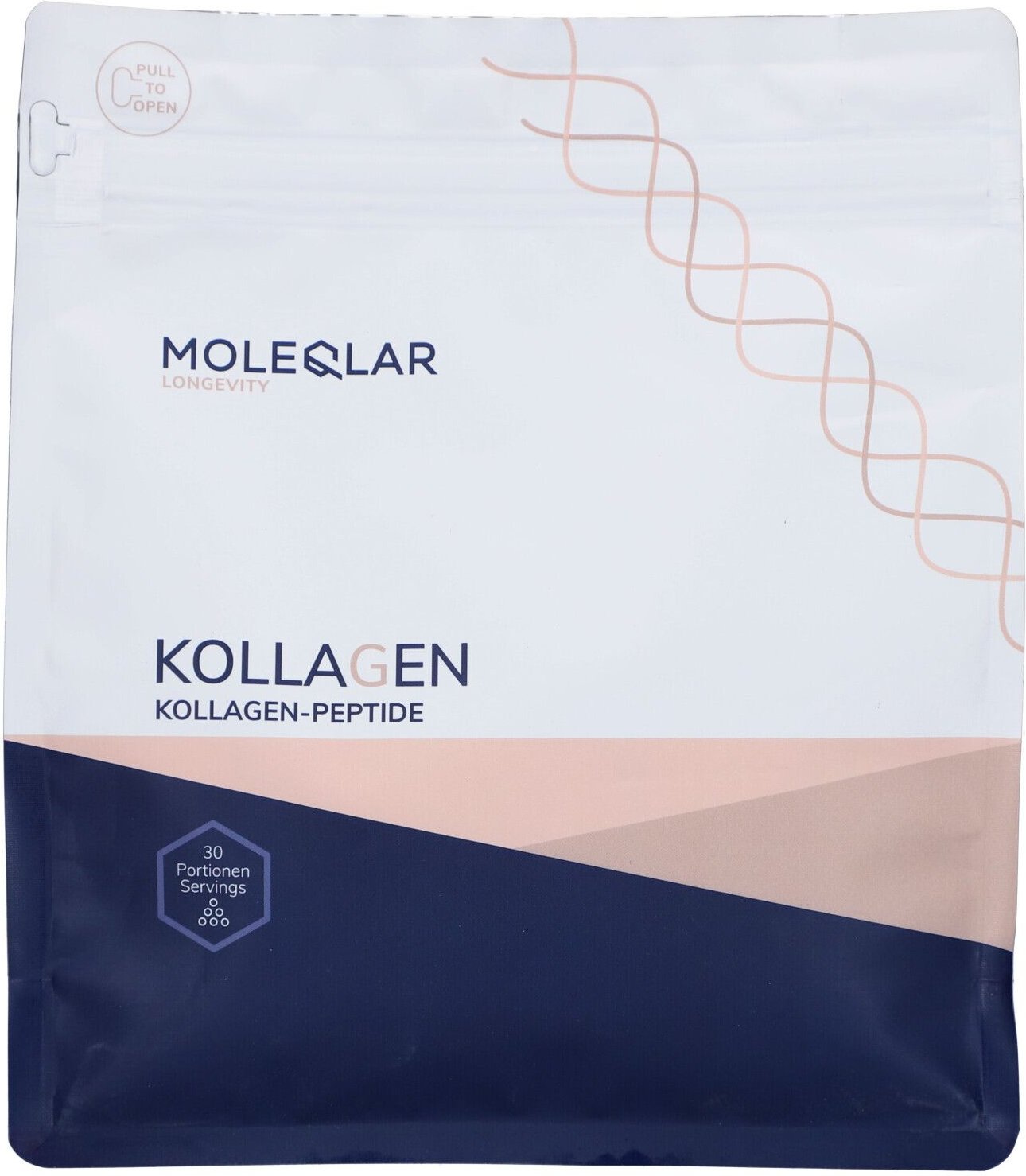 Moleqlar Kollagen-Peptide Pulver