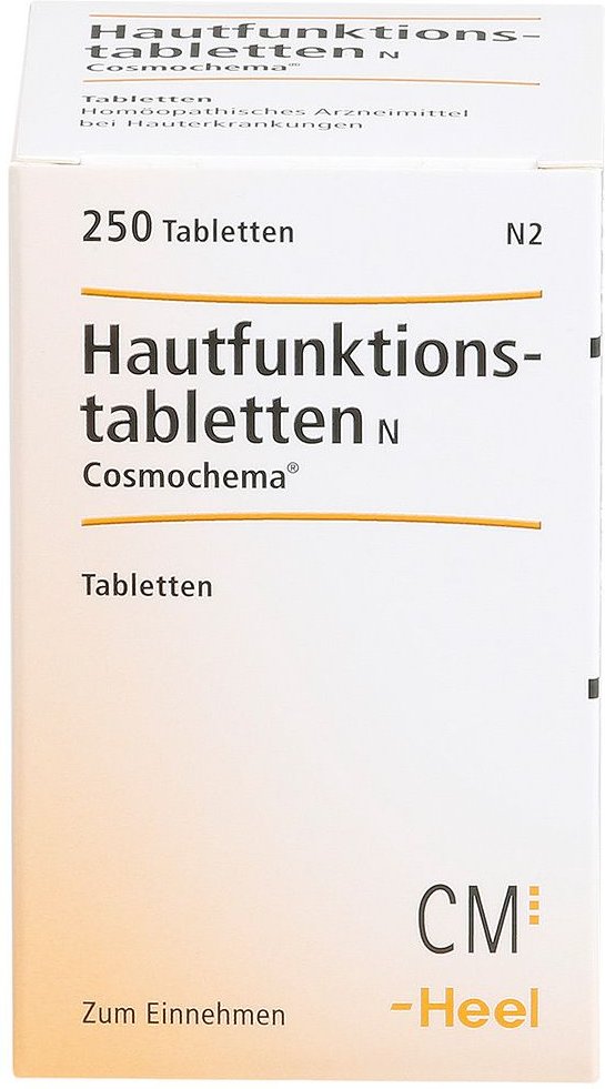 Hautfunktionstabletten N Cosmochema 250 St Tabletten