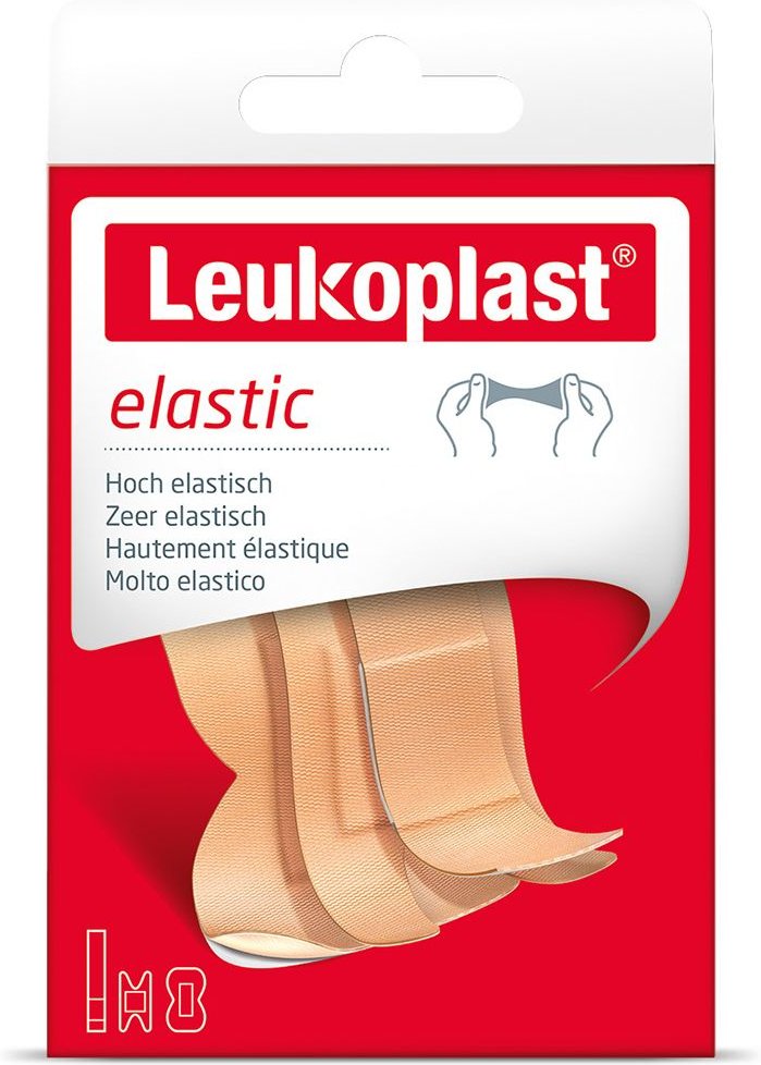 Leukoplast Elastic Pflaster Mix 3 Größen 20 St