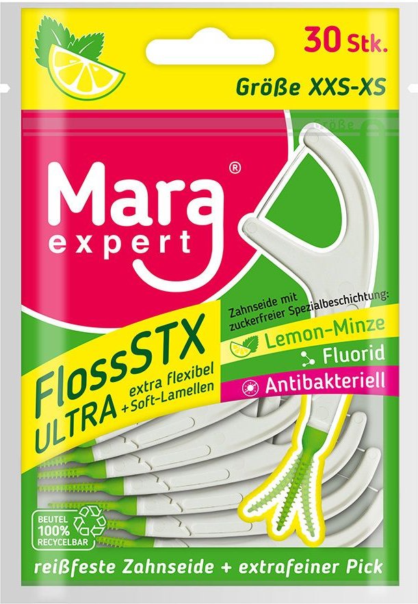 Mara Expert Floss-Stx Softpick-Flosser 30 St Zahnseide