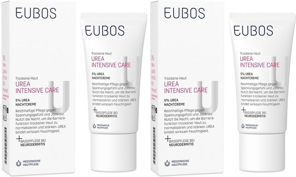 Eubos TH Urea 5% Nachtcre x2 2x50 ml Nachtcreme