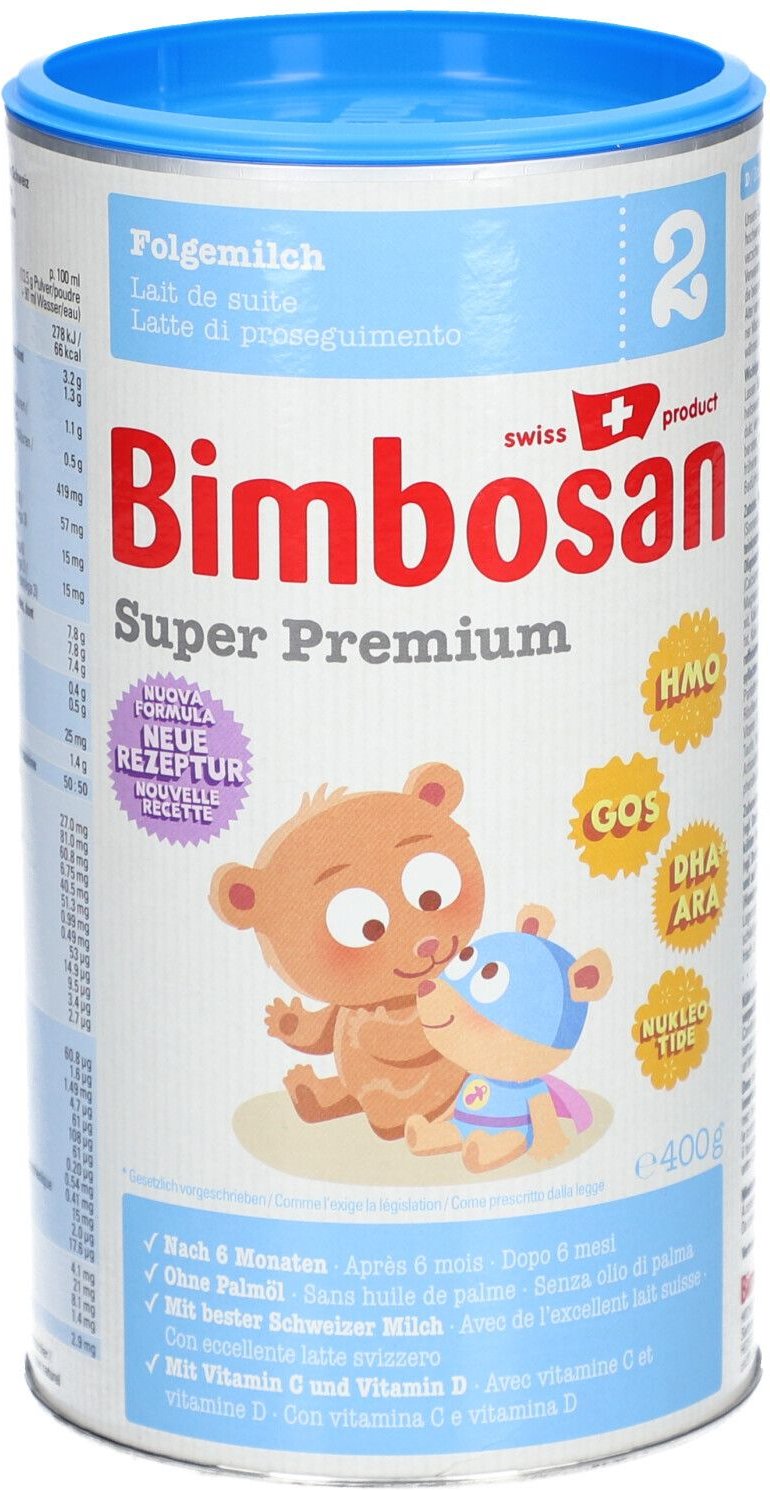 Bimbosan Super Premium 2 Folge Ds 400 g Puder