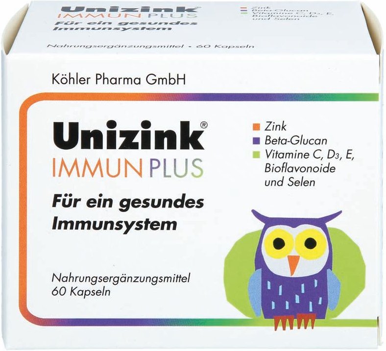 Thumbnail - Unizink Immun Plus Kapseln