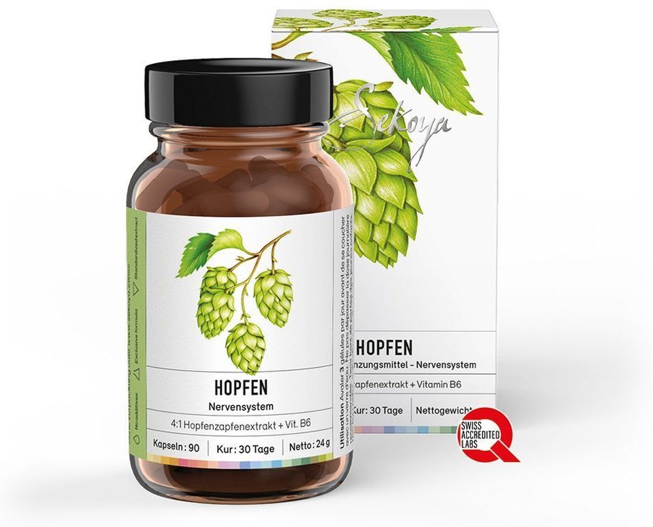 Sekoya Hopfen Gélules Fl 90 Stk St Gel