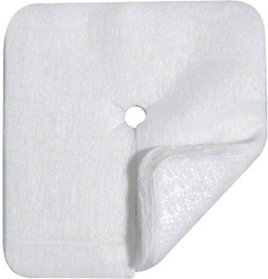 Askina Pad S Wundauflage m.Schlitz 10x10 cm n.haft 100 St Kompressen