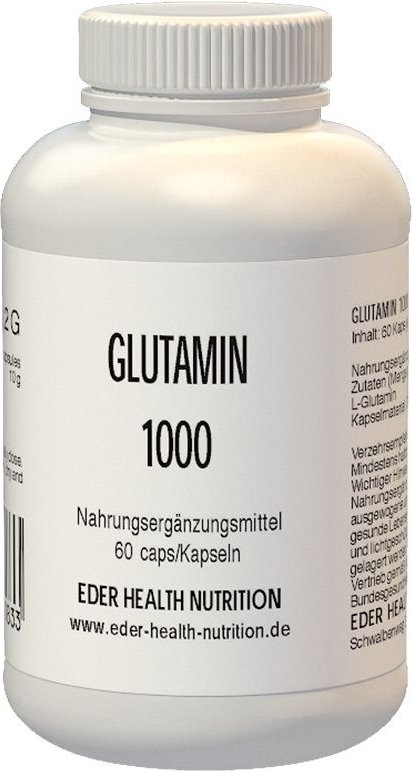 Glutamin 1000 Kapseln 60 St